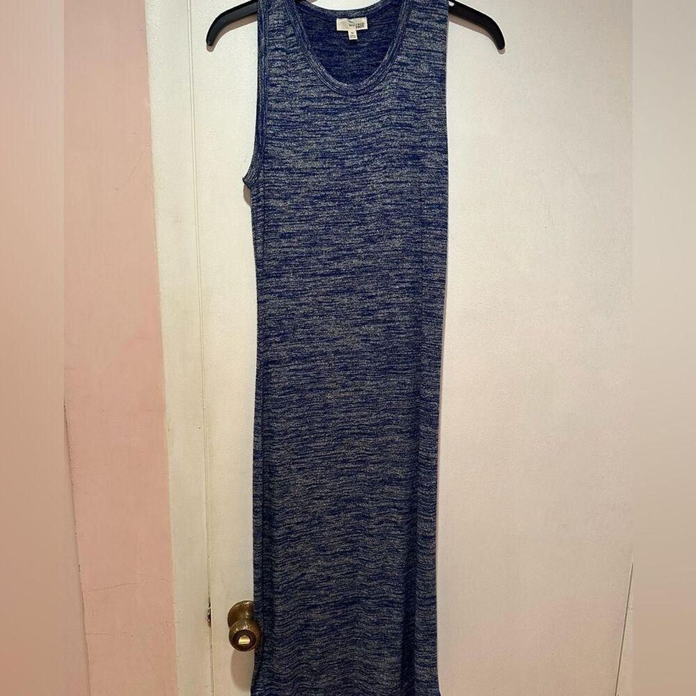 Wilfred Women's Blue and Grey Dress